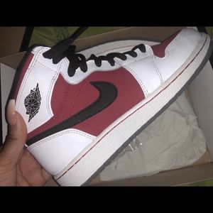 Red/White/Black Jordan 1
